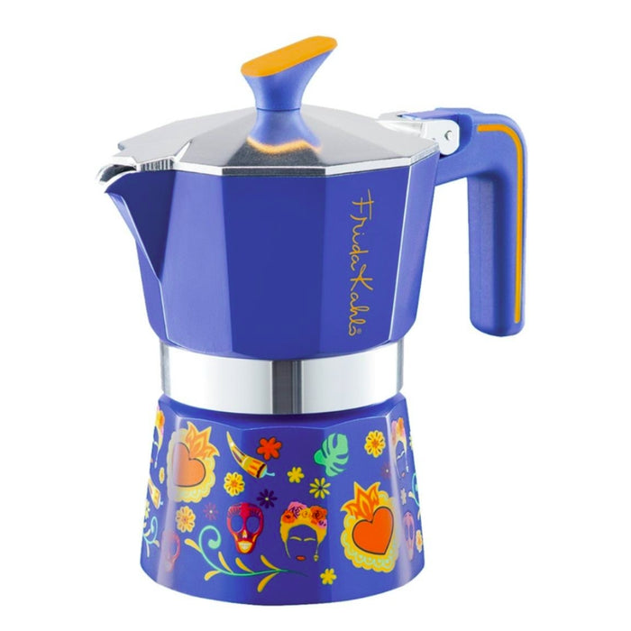 Pedrini Frida Kahlo 3-Cup Coffee Maker - 3 Colours