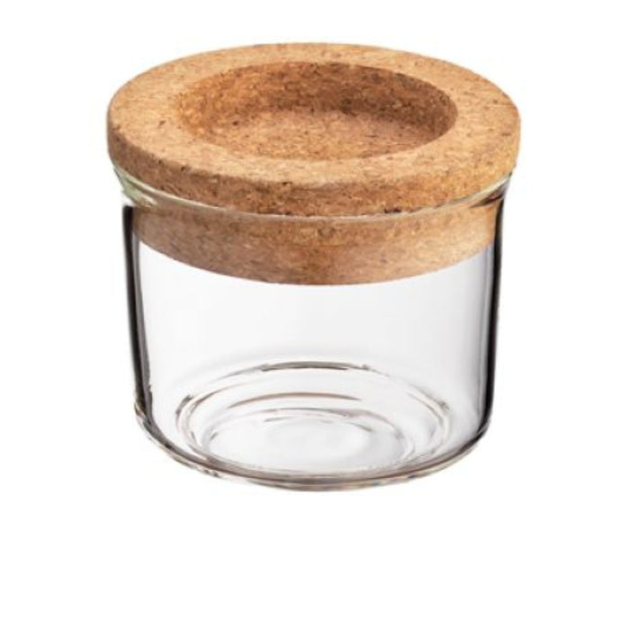 Zassenhaus Glass Storage Jar with Cork Lid 150ml