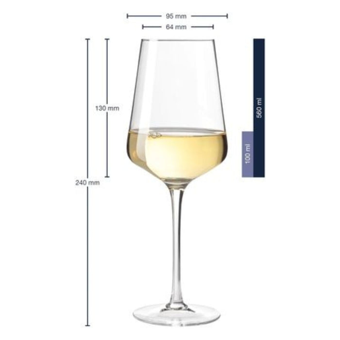 Leonardo Puccini White Wine Glass 560ml - Set of 6