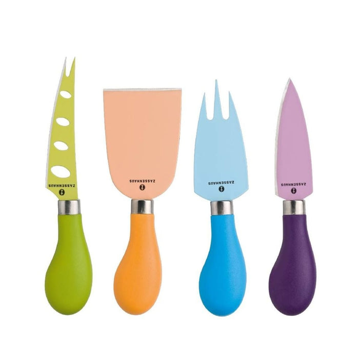 Zassenhaus Trendy Cheese Knife Set of 4