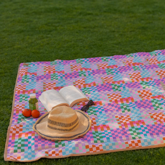 Compact Carry Picnic Blanket 1.5m x 1.5m - Various Options