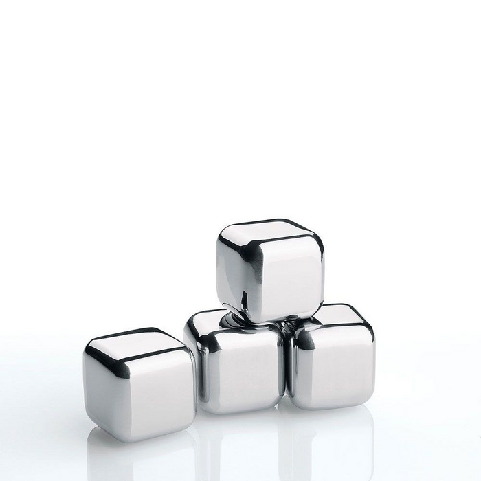 Cilio Cooling Cubes set of 4 - Steel