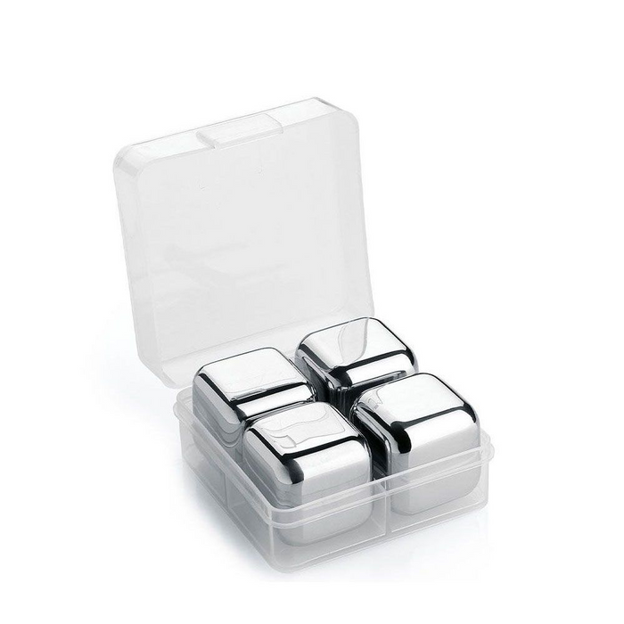 Cilio Cooling Cubes set of 4 - Steel