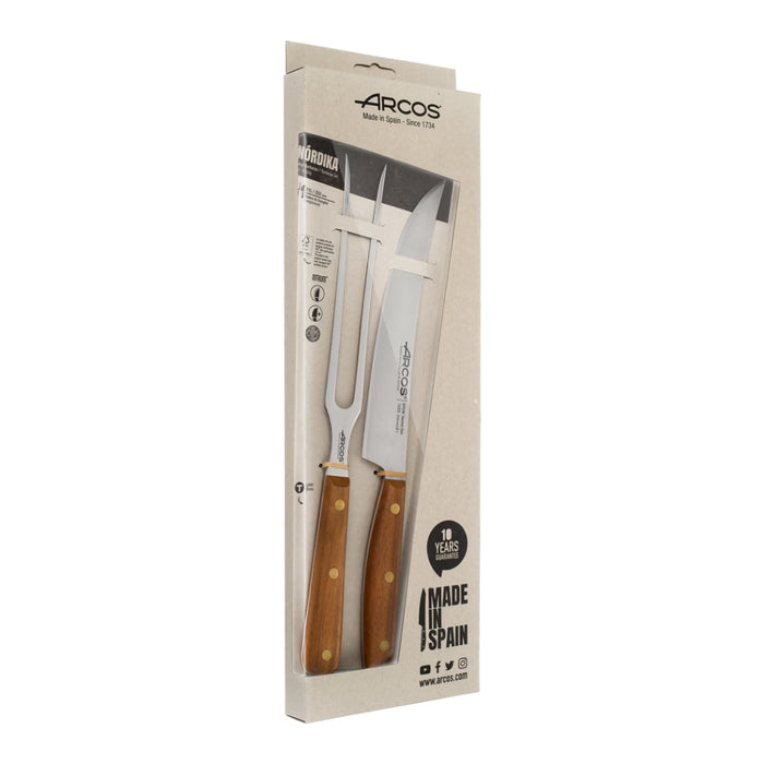 Nórdika Barbecue/Braai Knife and Fork Set