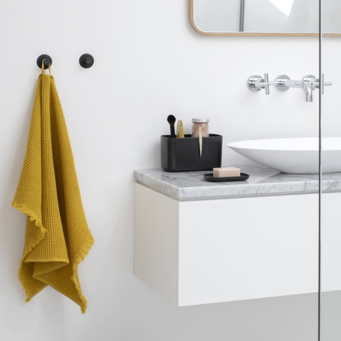 Brabantia Towel Hook Set of 2 – Dark Grey