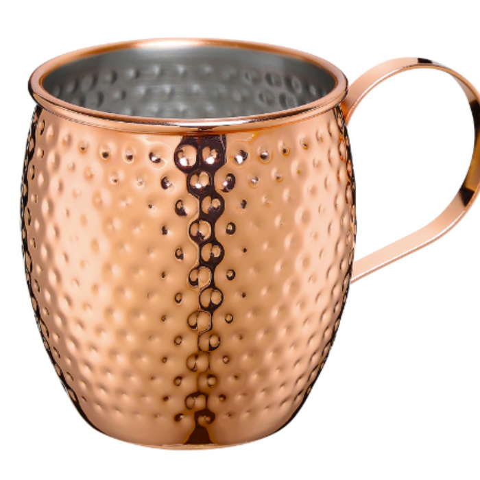 Cilio 'Moscow Mule' Copper Mug - Hammered Finish