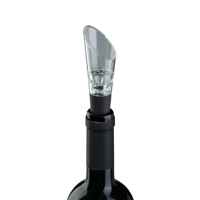 Cilio Wine Pourer 2pack - Black