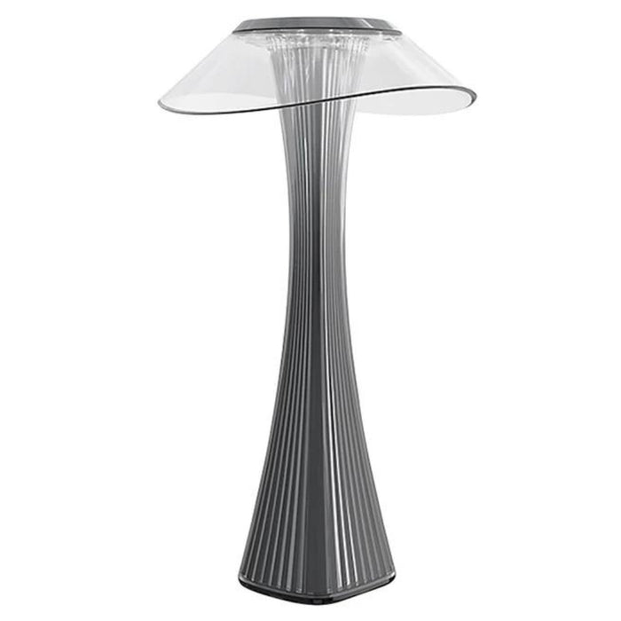 Mushroom Grey Rechargeable Portable Table Lamp