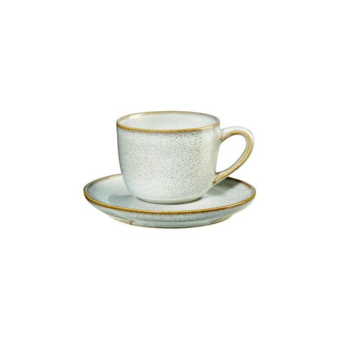 ASA Saisons Espresso Cup with Saucer, 90ml - 3 Colours