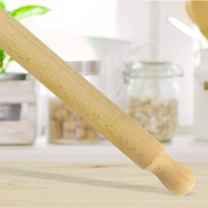 Zenker Beech Wood Rolling Pin 35x3cm