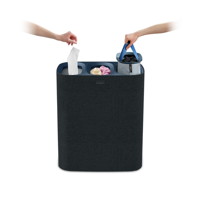 Joseph Joseph Tota Trio 90L Laundry Separation Basket – 3 Colours