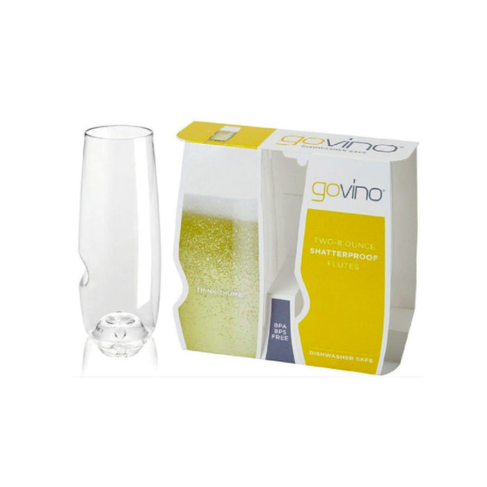 Govino Champagne Flutes, 230ml - Set of 2