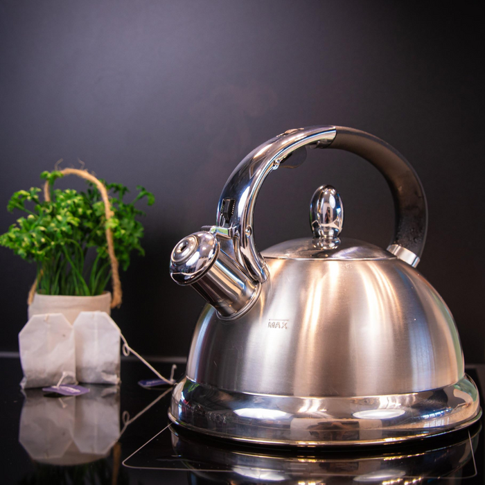 Cilio Water Kettle 'Conte' Stainless Steel