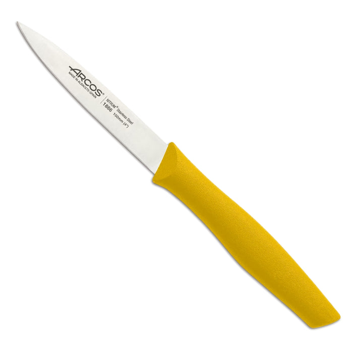 Nova Paring Knife - 100mm in various coloured handles