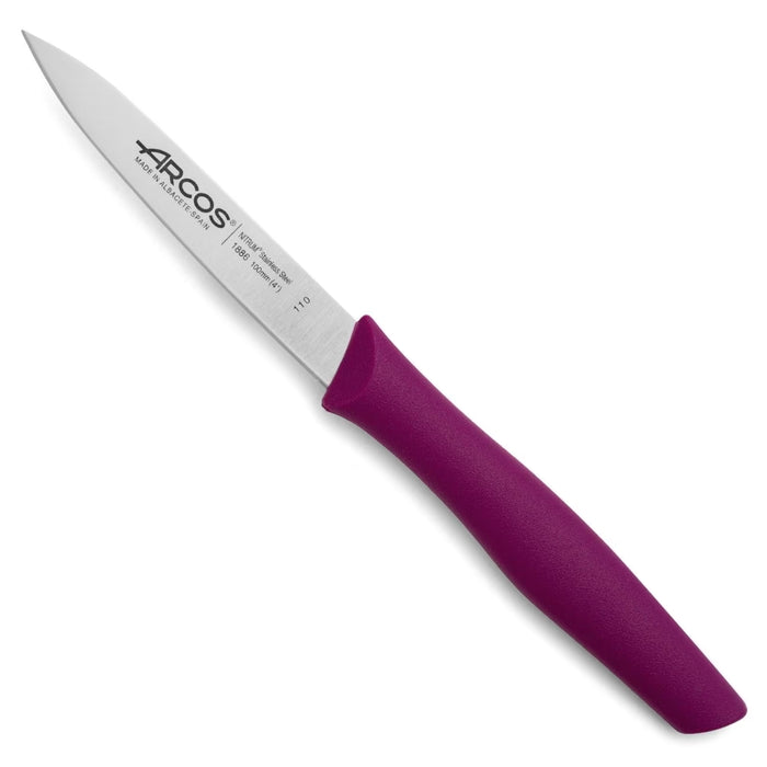 Nova Paring Knife - 100mm in various coloured handles