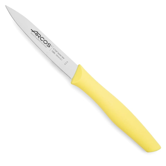 Nova Paring Knife - 100mm in various coloured handles