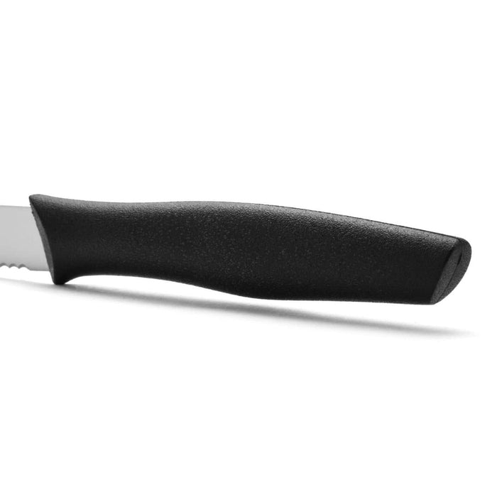 Nova Serrated Paring Knife - 100mm in various coloured handles