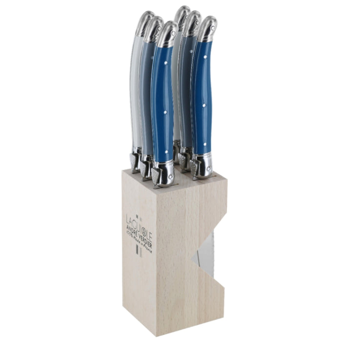 Andre Verdier Laguiole Steak Knife Set – 16 Colours