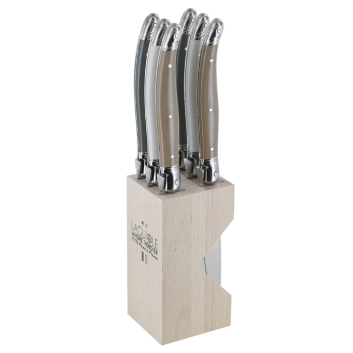 Andre Verdier Laguiole Steak Knife Set – 16 Colours