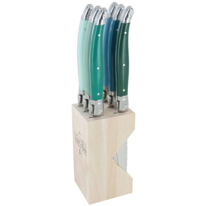 Andre Verdier Laguiole Steak Knife Set – 16 Colours