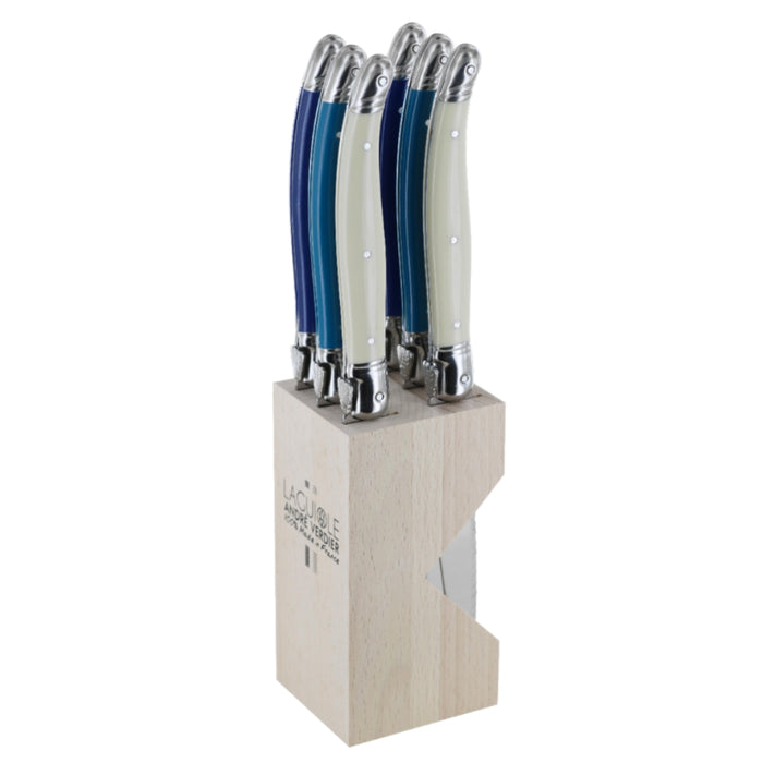 Andre Verdier Laguiole Steak Knife Set – 16 Colours