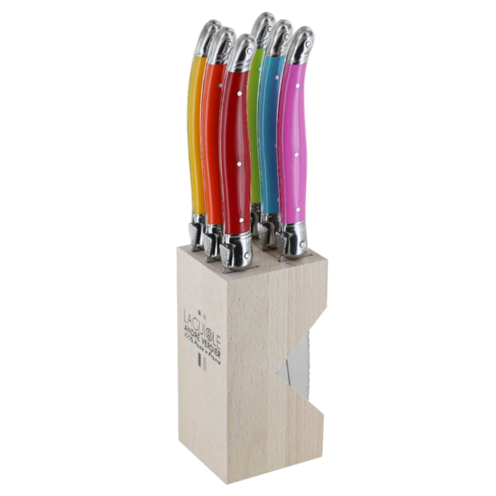 Andre Verdier Laguiole Steak Knife Set – 16 Colours