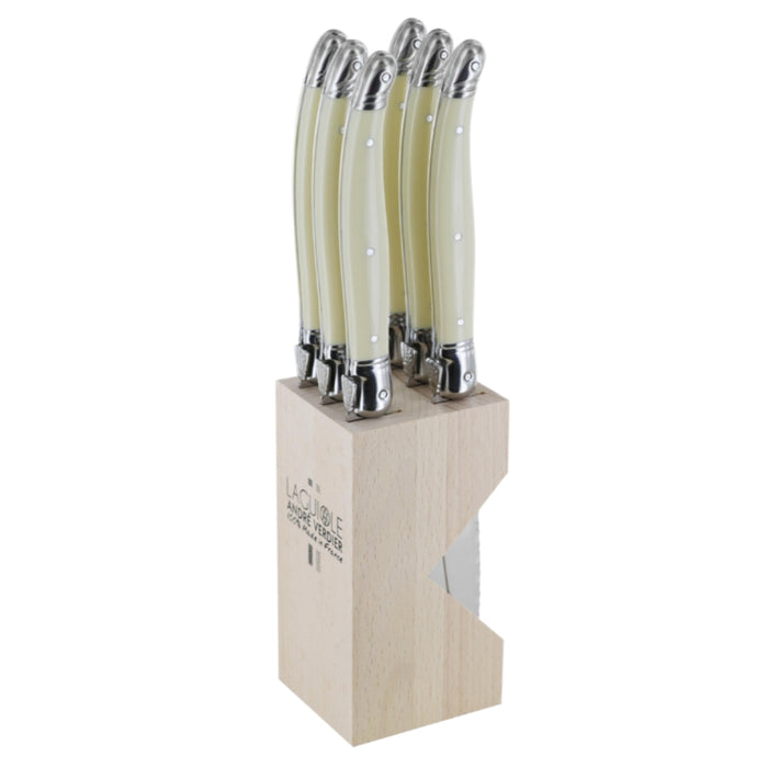 Andre Verdier Laguiole Steak Knife Set – 16 Colours