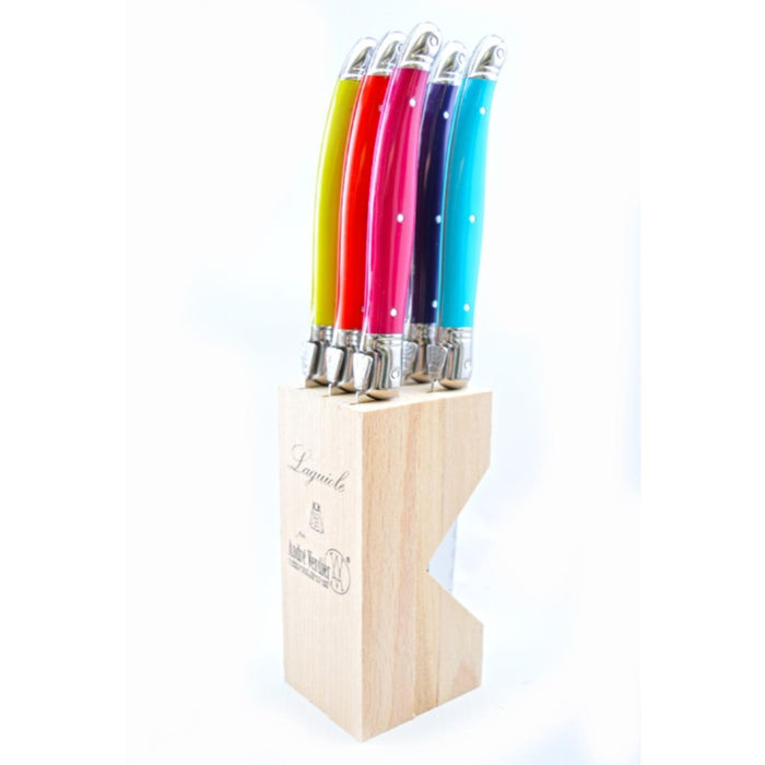 Andre Verdier Laguiole Steak Knife Set – 16 Colours