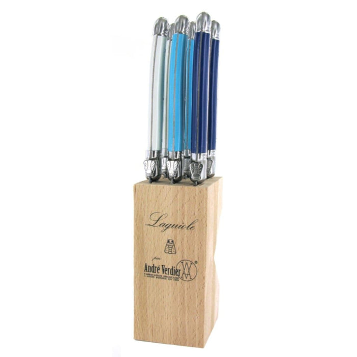 Andre Verdier Laguiole Steak Knife Set – 16 Colours