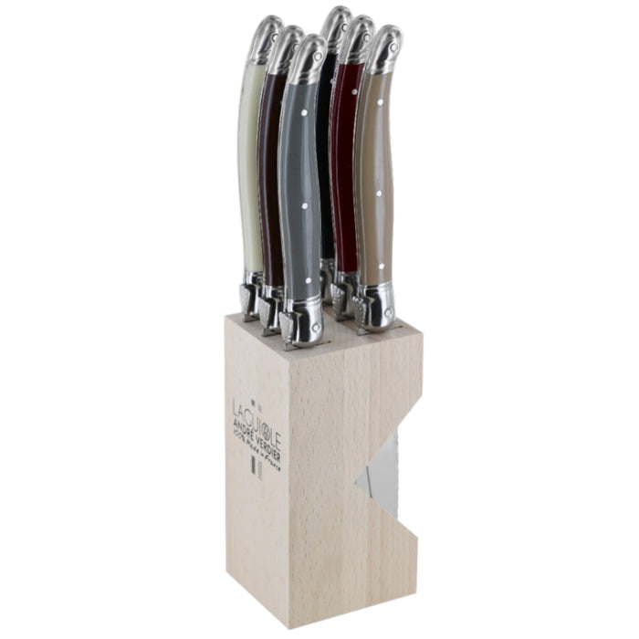 Andre Verdier Laguiole Steak Knife Set – 16 Colours