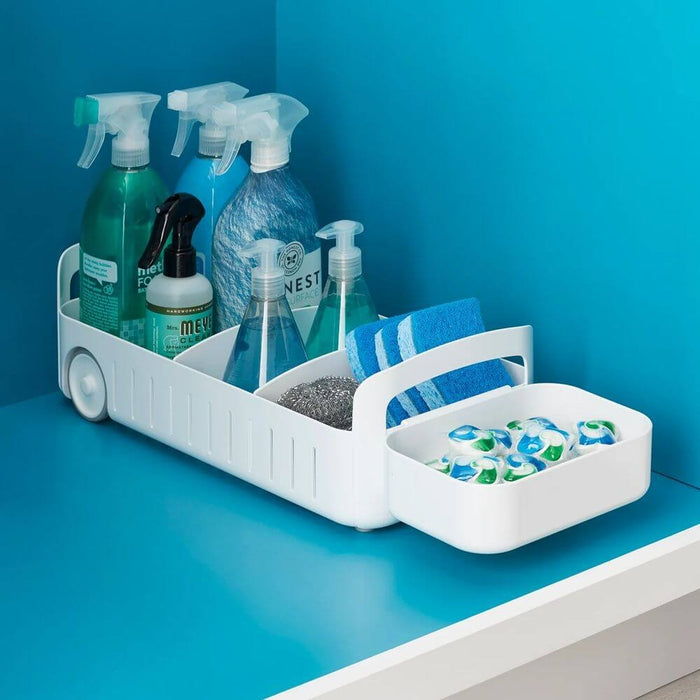 YouCopia RollOut Under Sink Caddy - White