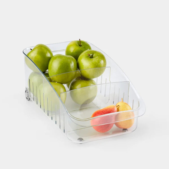 YouCopia RollOut® 20cm Narrow Fridge Drawer - Clear