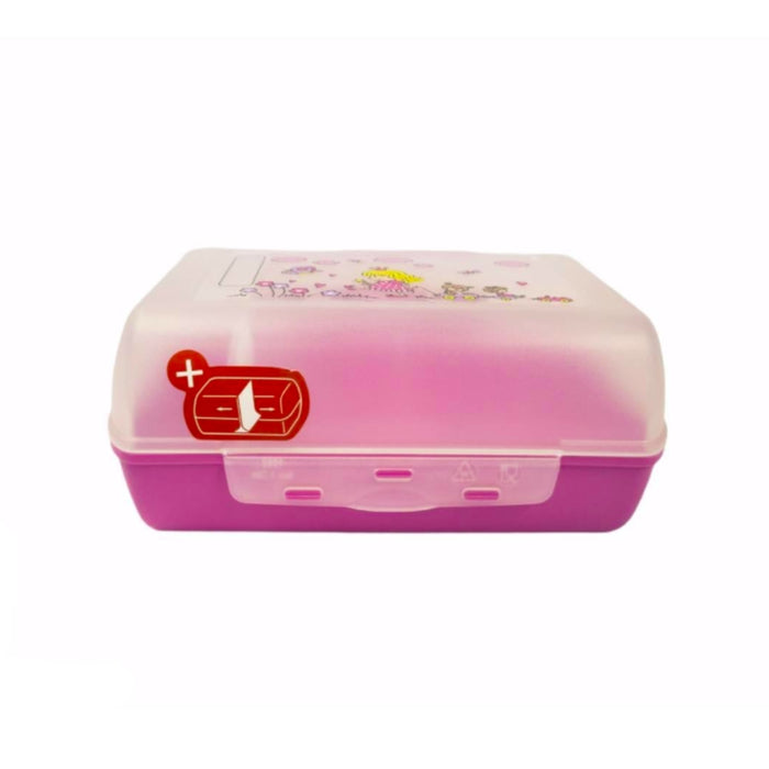 Emsa Kids Drinking Bottle 400ml & Lunch Box - Princess