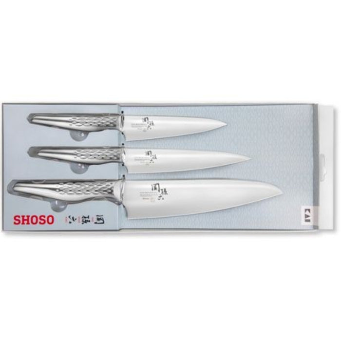 Kai Shun Seki Magoroku Set of 3 Shoso Knives