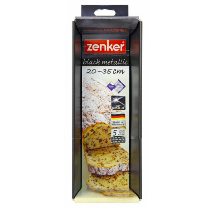 Zenker Black Metallic Extendable Loaf Tin - 20-35cm