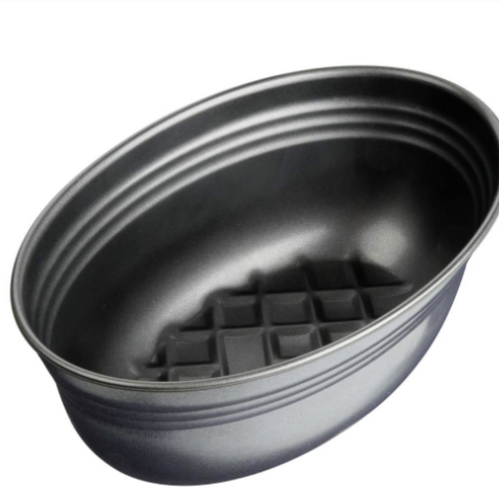 Zenker Black Metallic Oval Loaf Baking Pan 26.5x16.5x9.5cm