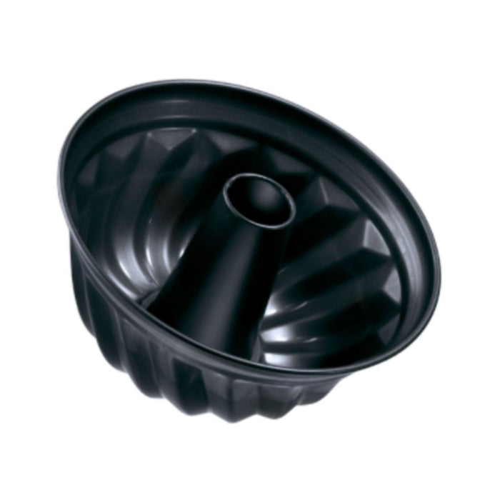 Zenker Black Metallic Round Fluted Cake Tin - 25cm