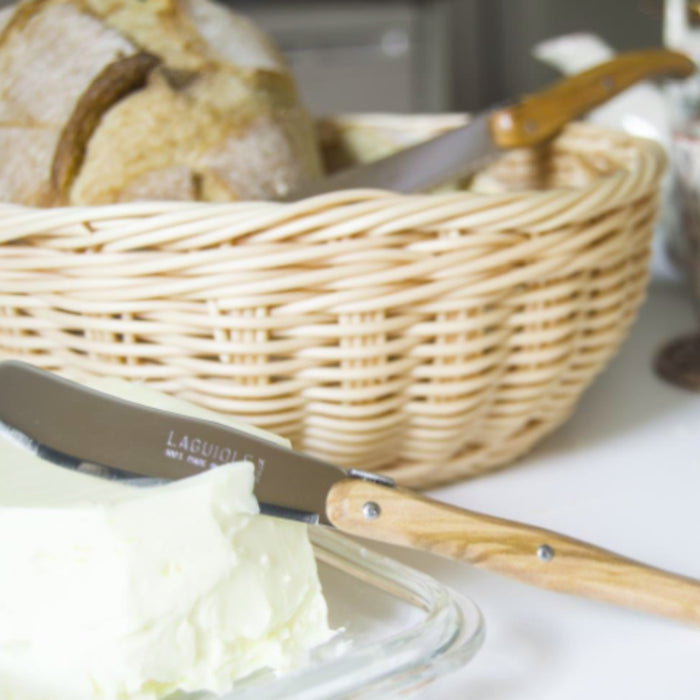 Andre Verdier Butter Knife - Olive Wood