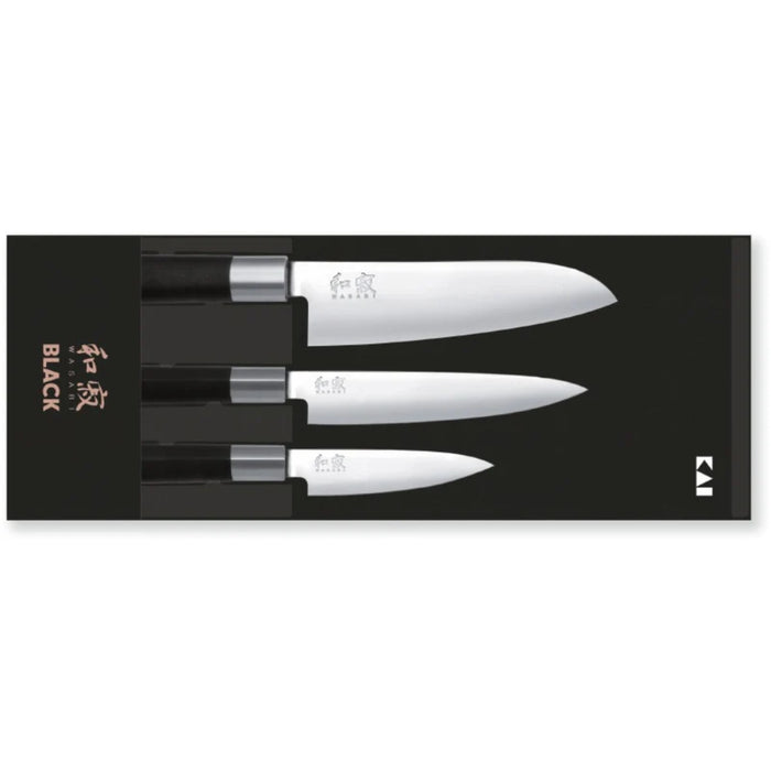 Kai Shun Wasabi Black Knife Set nr1 - 3-piece