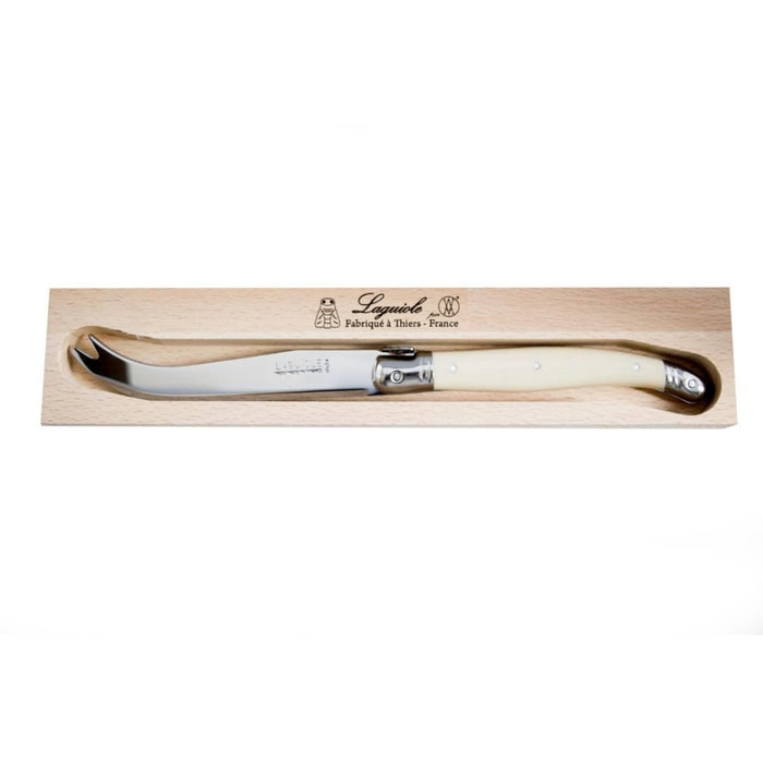 Andre Verdier Cheese Knife in Wooden Box - Ivory