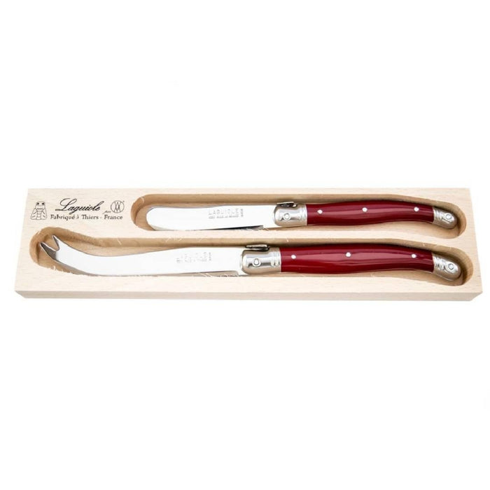 Andre Verdier Cheese & Butter Knife Set, Set of 2 - 3 Colours