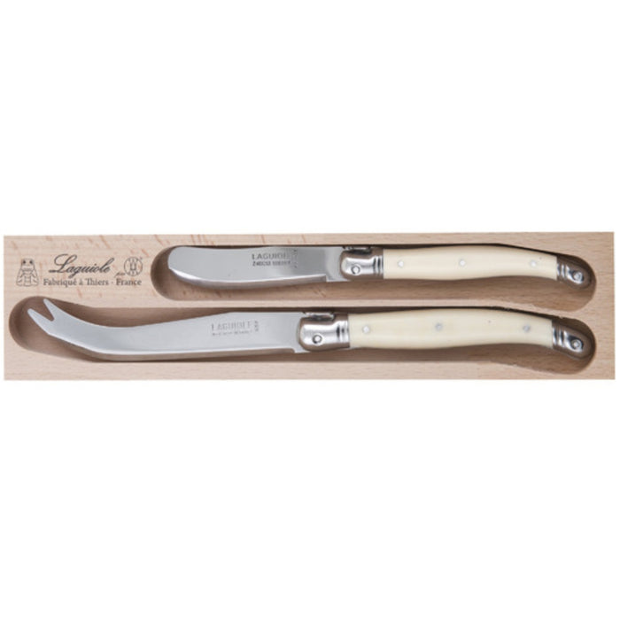 Andre Verdier Cheese & Butter Knife Set, Set of 2 - 3 Colours