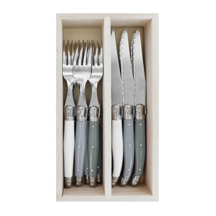 Andre Verdier Steak Knives & Forks Set - 21 Colours