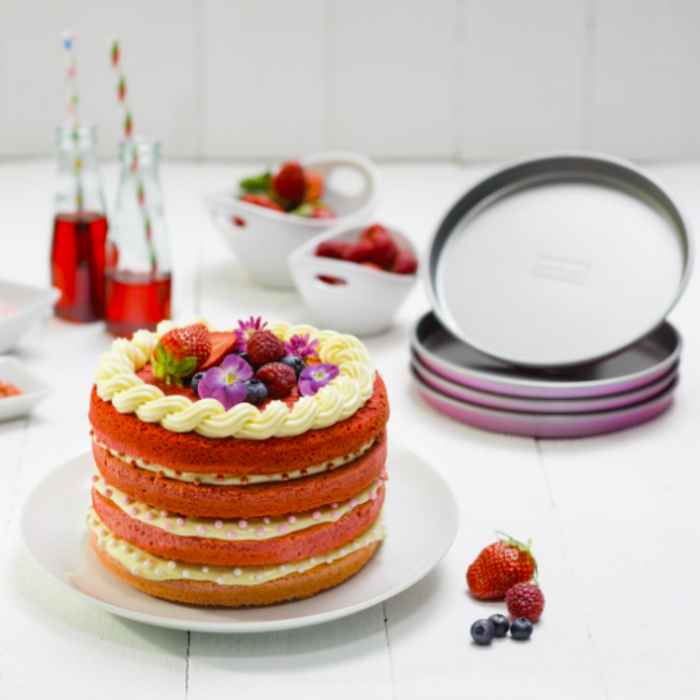 Zenker Creative Studio Set of 4 Cake Layering Tins