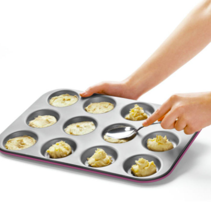 Zenker Creative Studio 12 Cup Whoopie Baking Tray 38.5x33.9cm