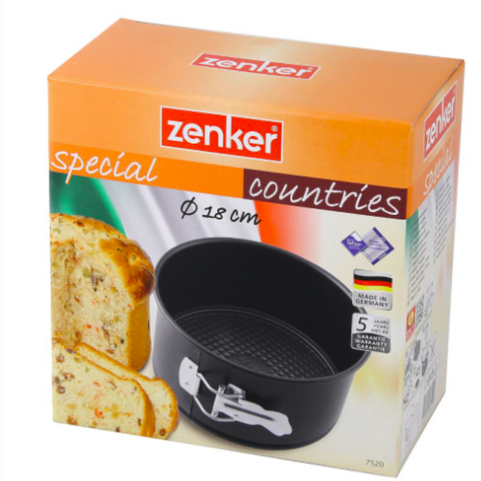 Zenker Panettone Springform Baking Tin 18x10cm