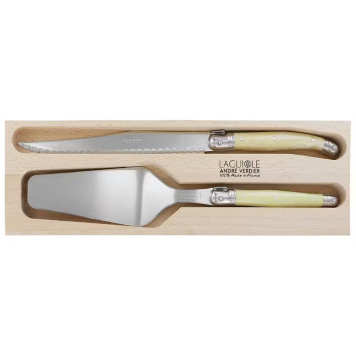 Andre Verdier Cake Server & Knife Set - 7 Colours