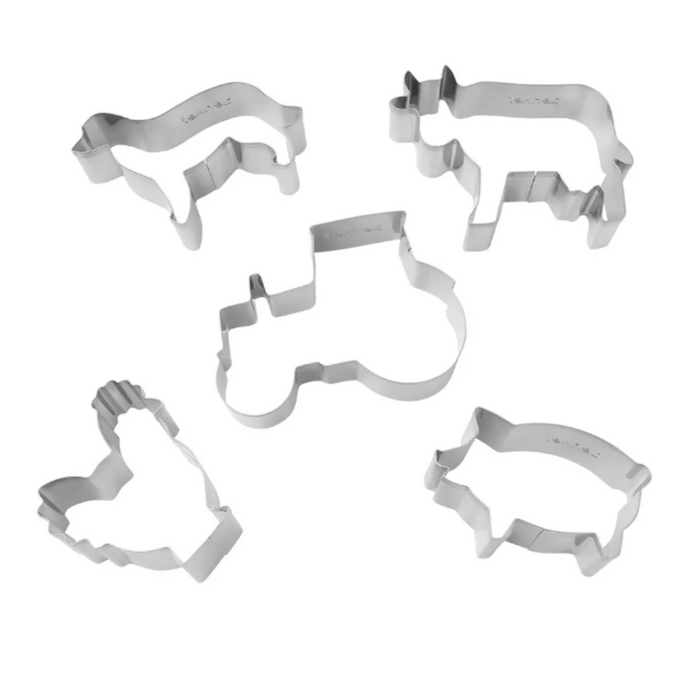 Zenker Patisserie Farm Cookie Cutters Set 5