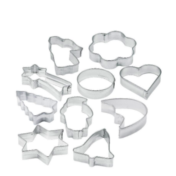 Zenker Set of 10 Assorted Cookie Cutters