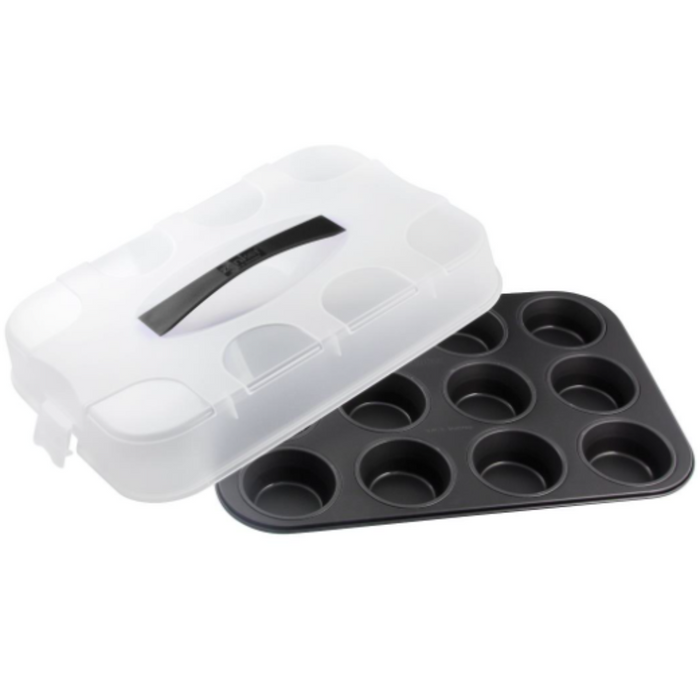 Zenker Muffin Tin with Cover 39x27x8cm